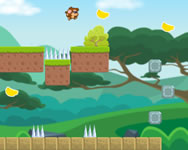 Jumpy ape Joe utazás HTML5 játék