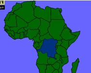 Map game Africa
