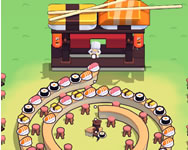 Sushi feast utazás HTML5 játék