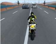 Highway traffic bike stunts utazás ingyen játék