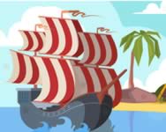 Pirate ships hidden utazs HTML5 jtk