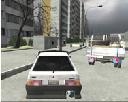 Russian grand city auto utazás HTML5 játék